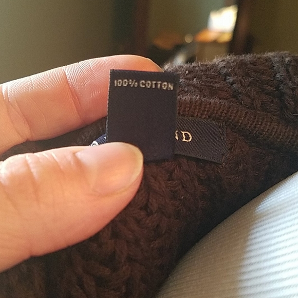 Lands End Toggle Sweater - Picture 6 of 7